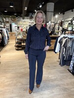 ZOSO Blouse Viscose Myrella - Navy