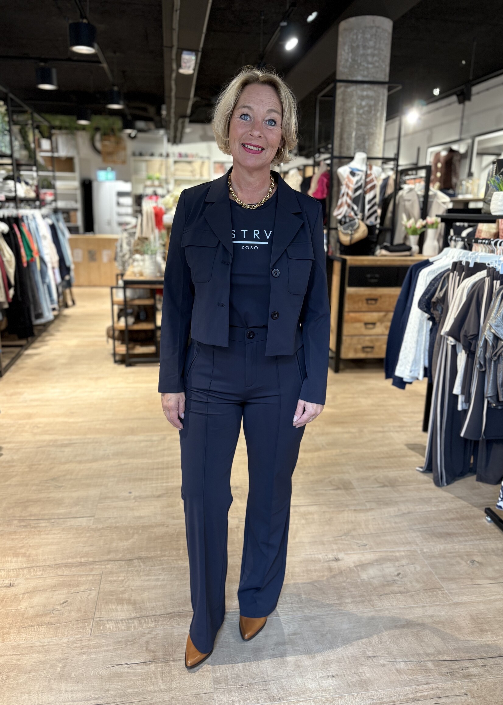 ZOSO Travel Jacket Glory - Navy