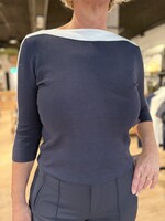 ZOSO Knitted Sweater Pippa - Navy