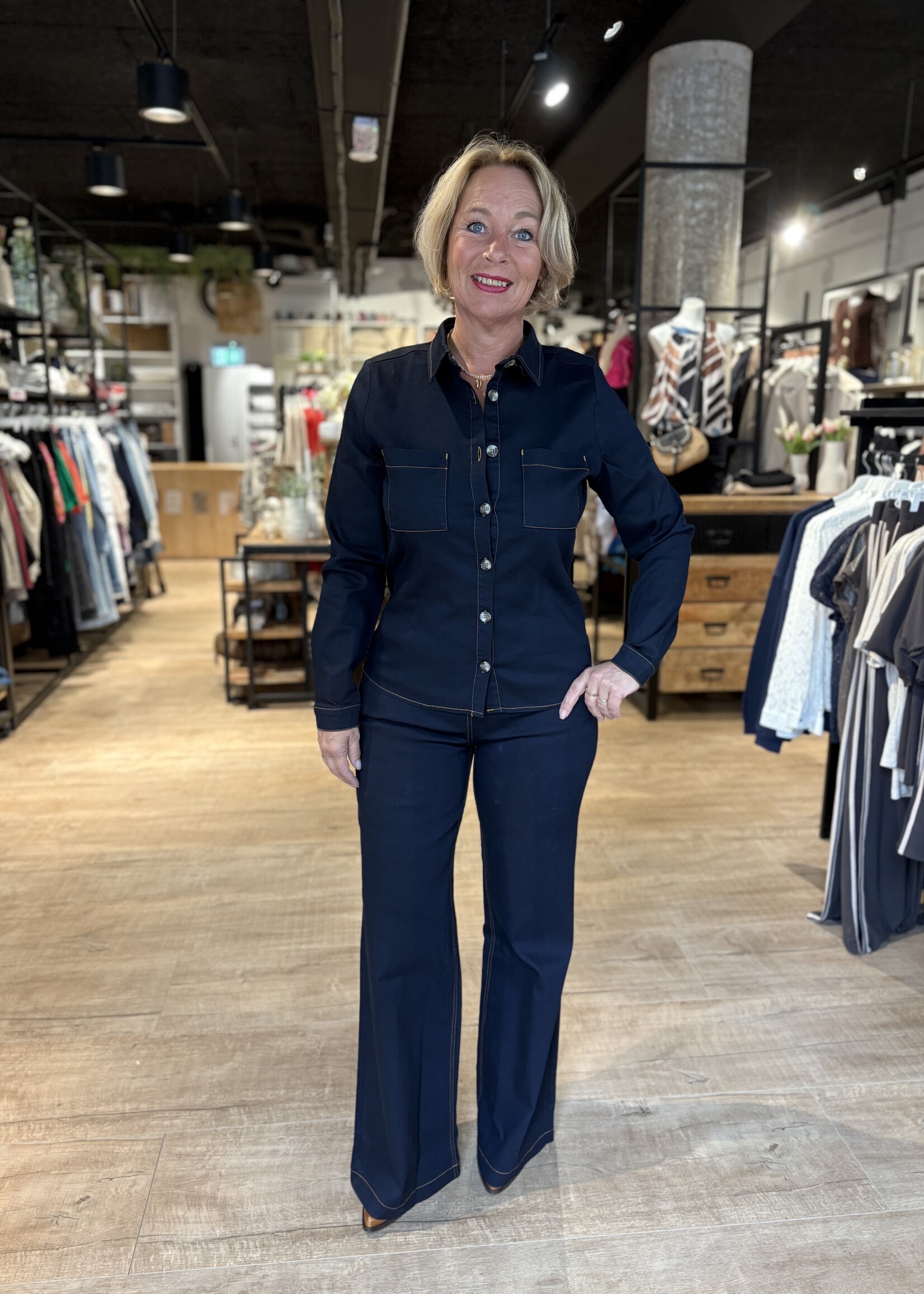 Sophia Perla Paris Uni Broek - Dark bleu