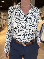 &Co Woman Blouse Lotte Small Flower - Navy Multi