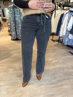 Red Button Jeans Claudette & Belt - Black