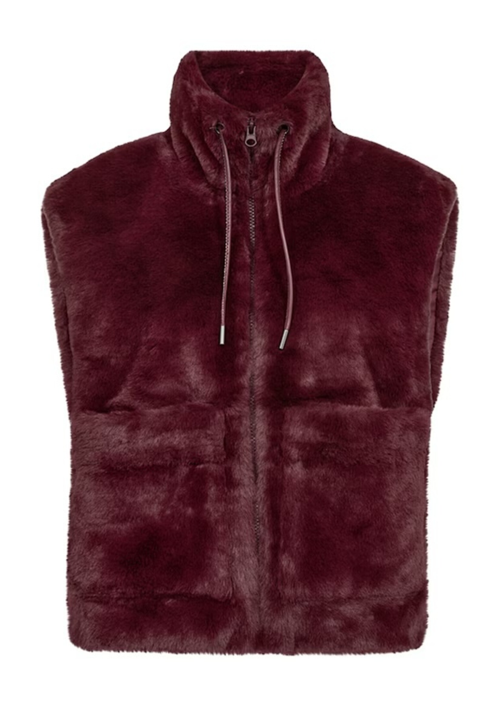 Freequent Waistcoat Faux Fur - Port Royale