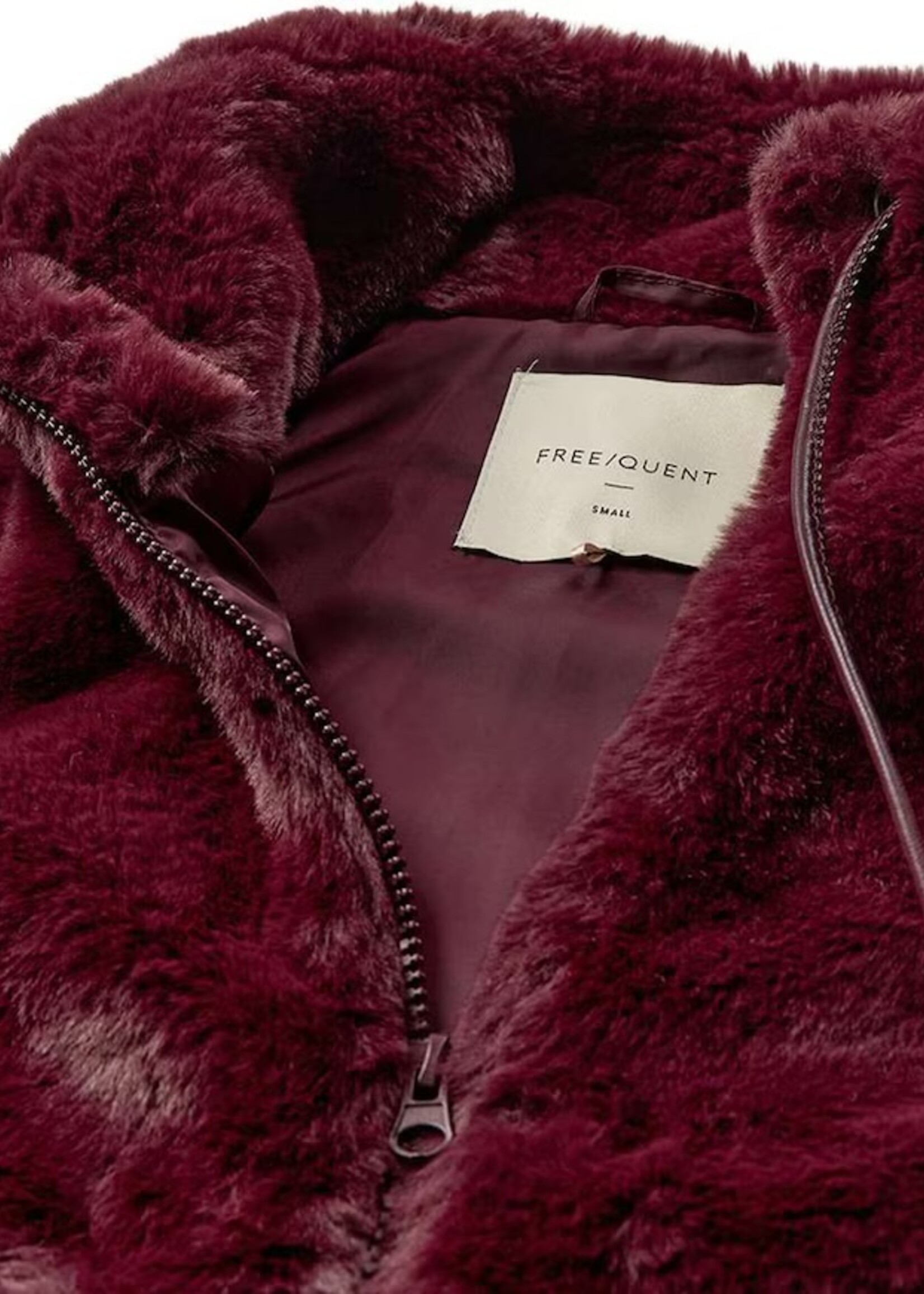 Freequent Waistcoat Faux Fur - Port Royale