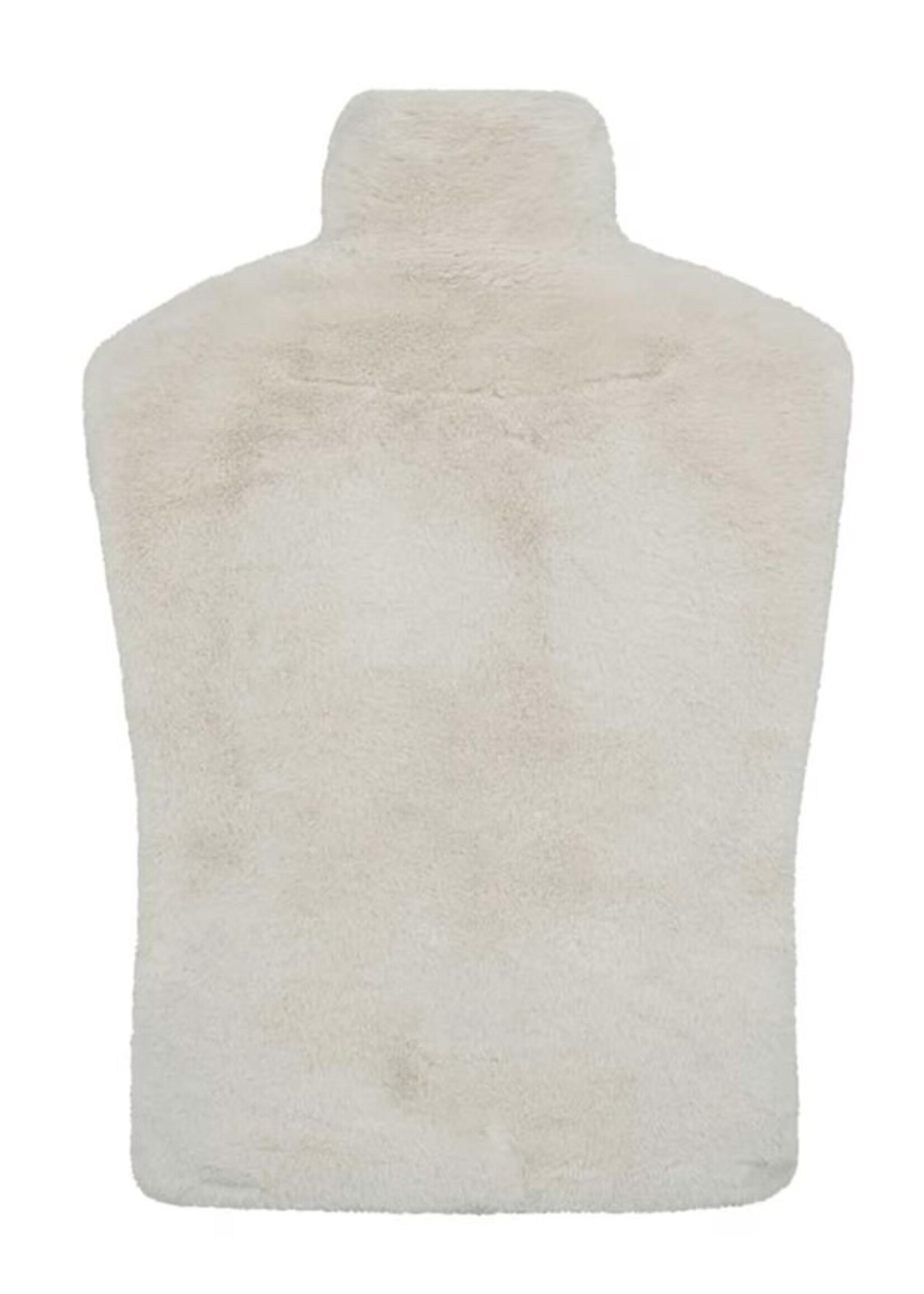 Freequent Waistcoat Faux Fur - Moonbeam