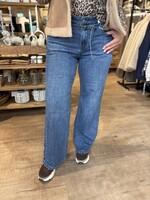Red Button Jeans Claudette & Belt - Dark Stone Used
