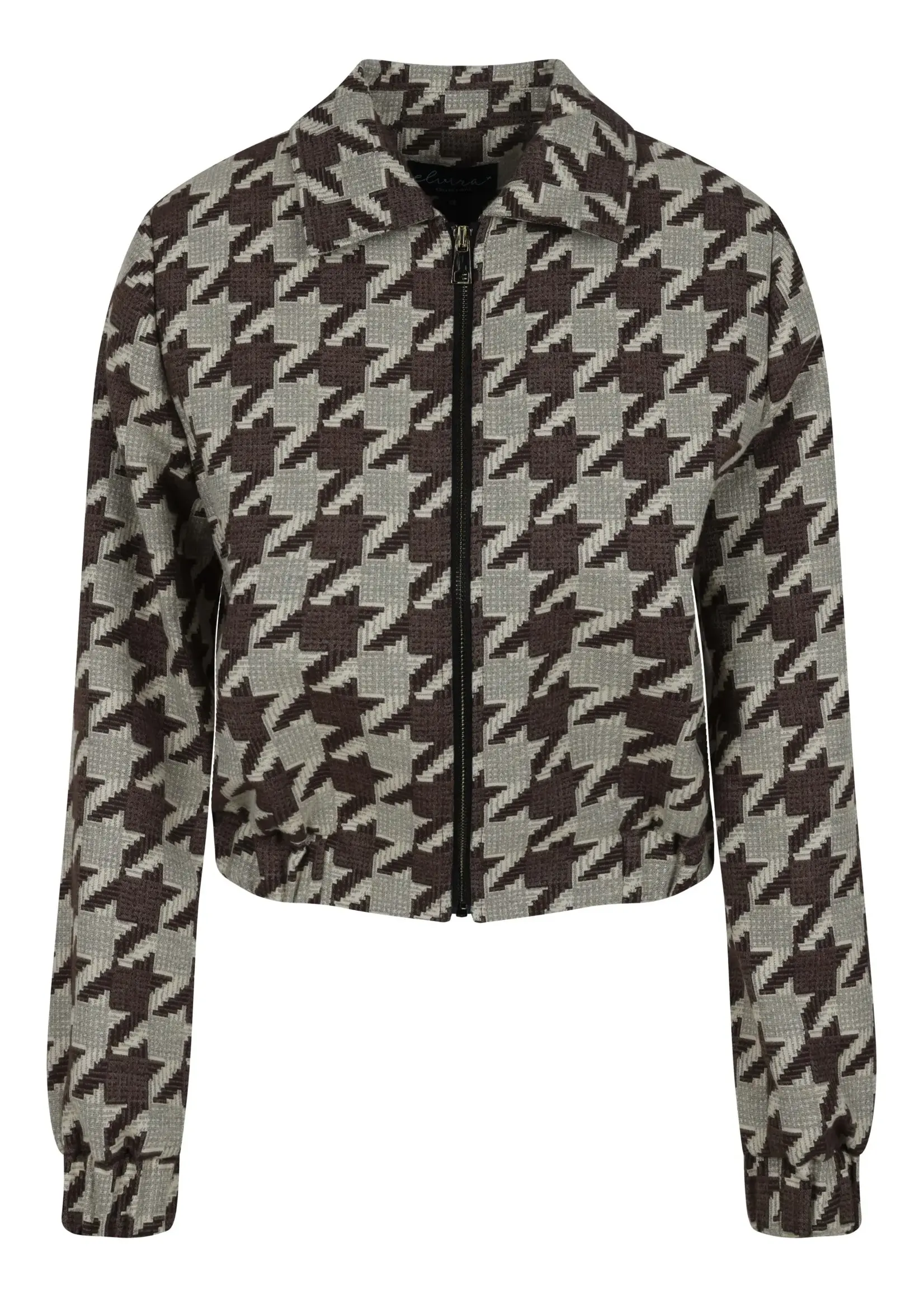 Elvira Bomber Puck - Pied de Poule