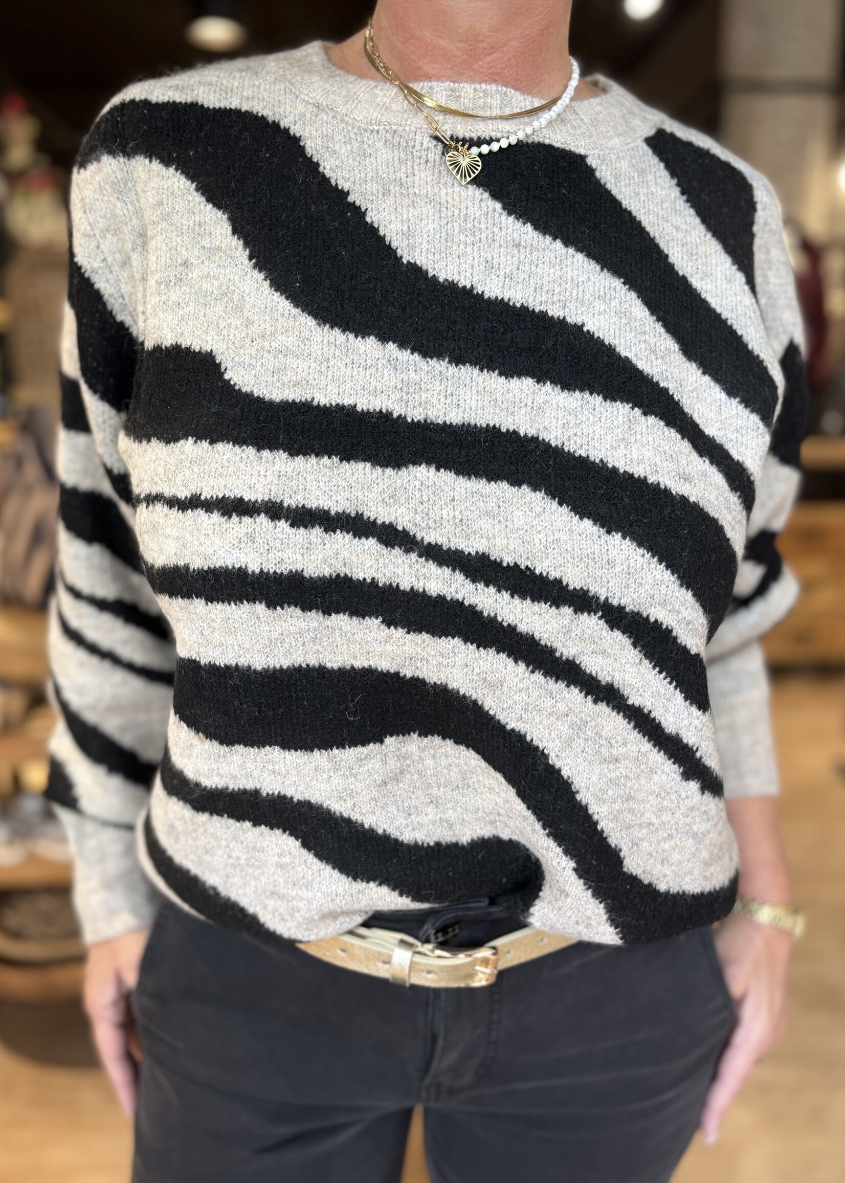 ZEZE Trui Alina - Beige