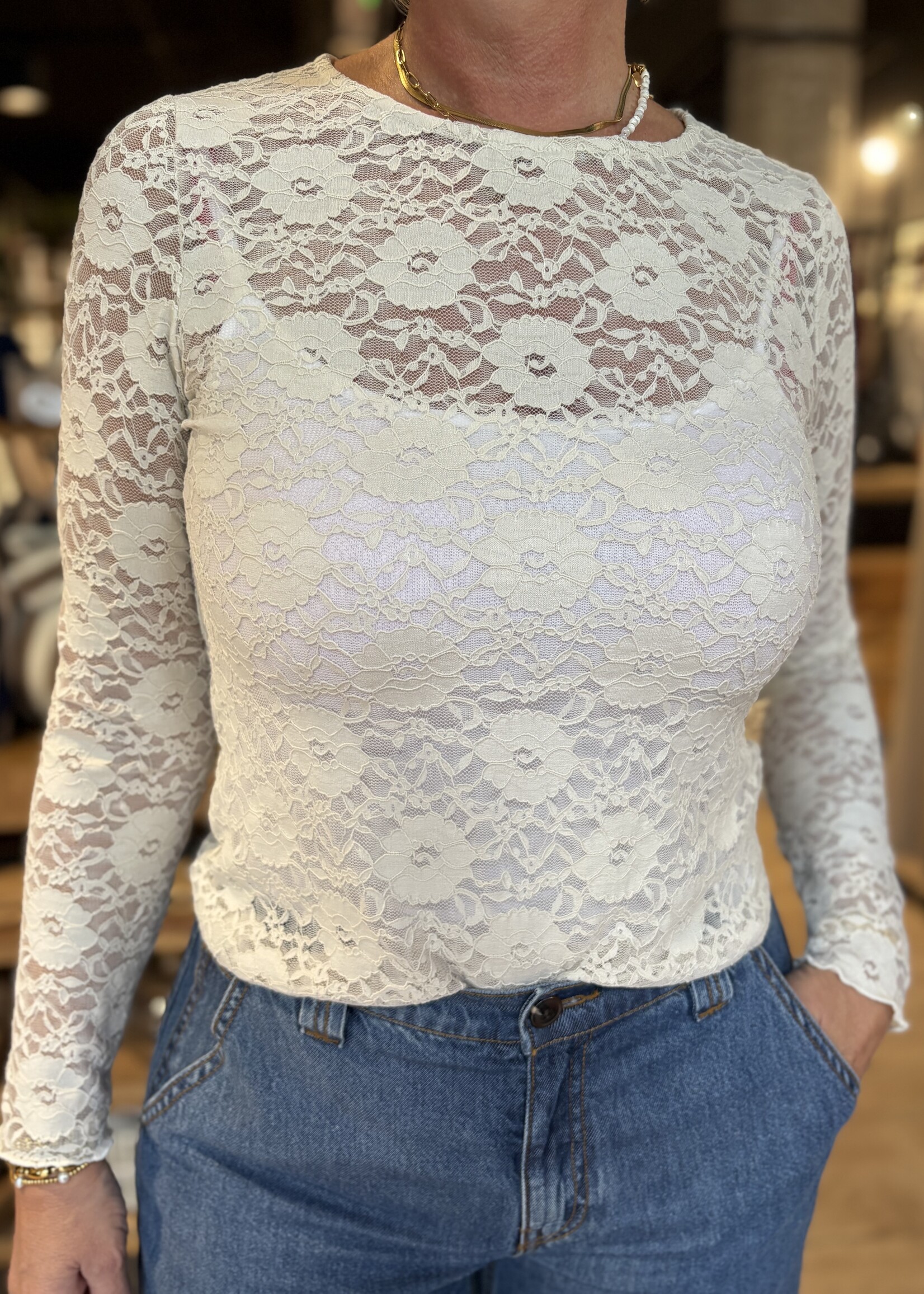 Freequent Blouse Lennon - Moonbeam