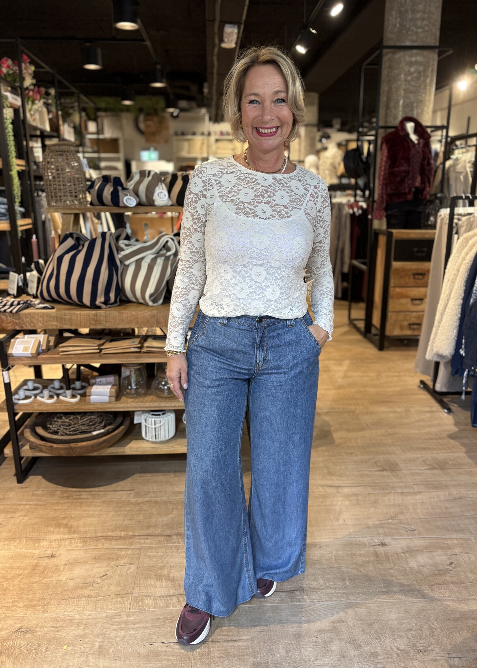 Freequent Blouse Lennon - Moonbeam