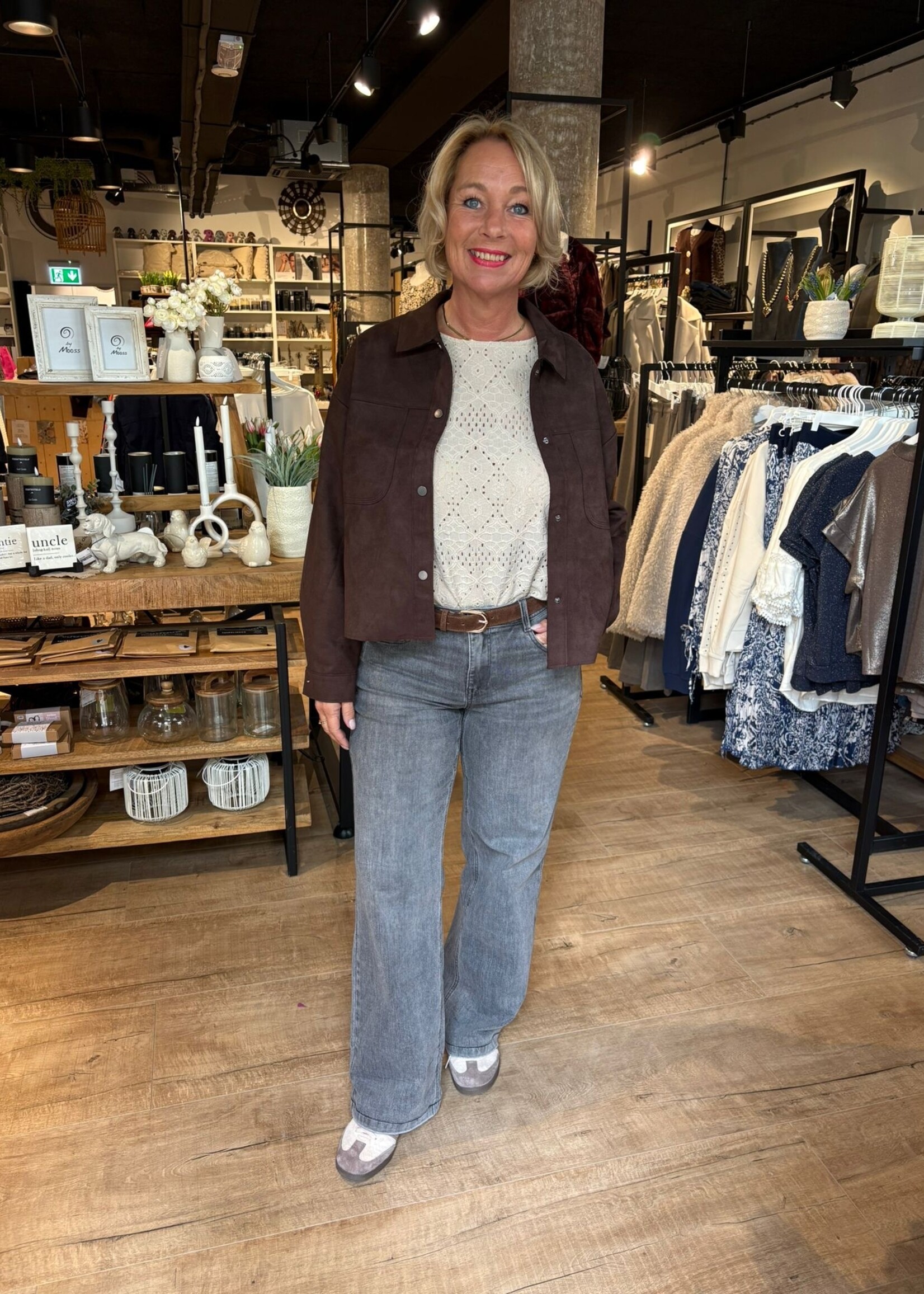 Red Button Jeans Colette - Grey Denim