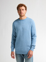 Petrol Industries Trui Knitwear Melee  - Pale Blue