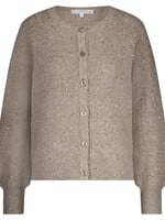 Red Button Vest Ajour Sparkle - Truffle