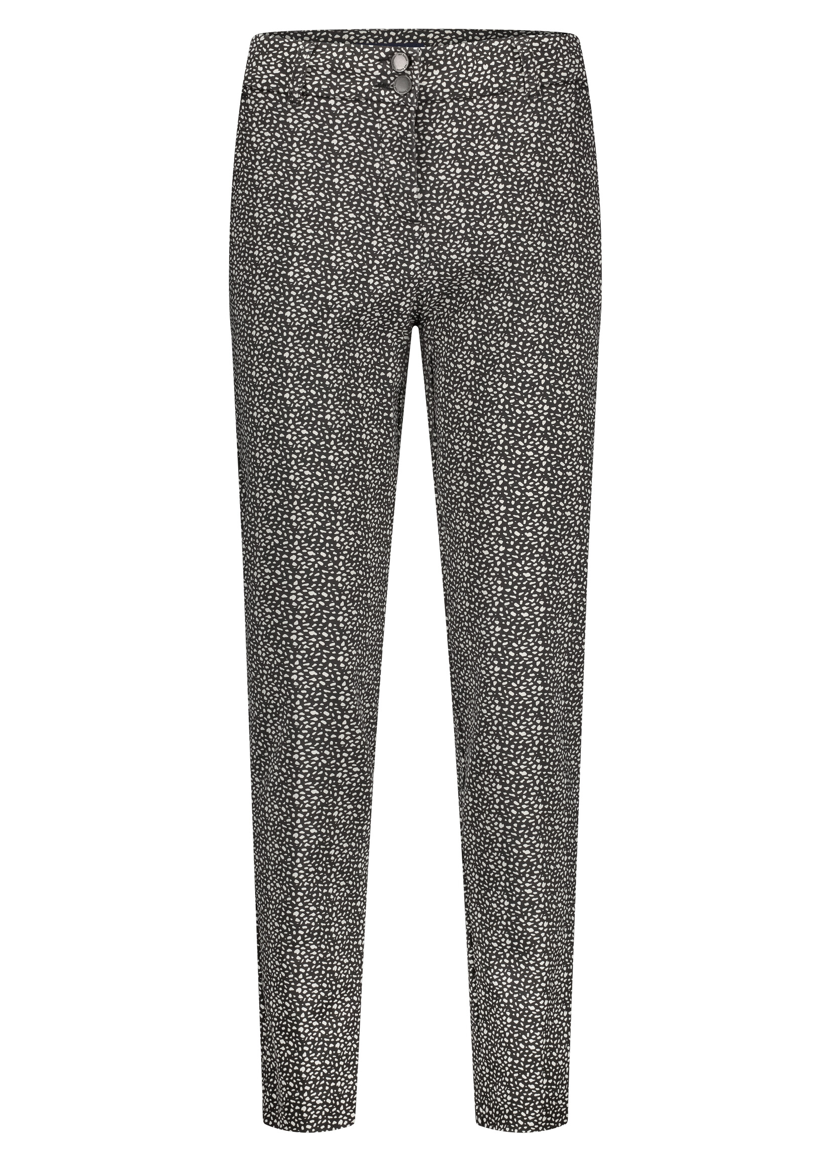 Red Button Broek Diana Fancy Spot - Black Ecru