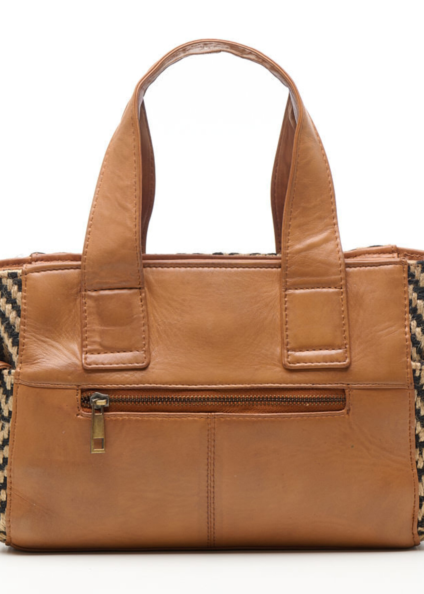 Chabo Handbag Jaquard Romio - Cognac