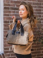 Chabo Handbag Jaquard Romio - Black