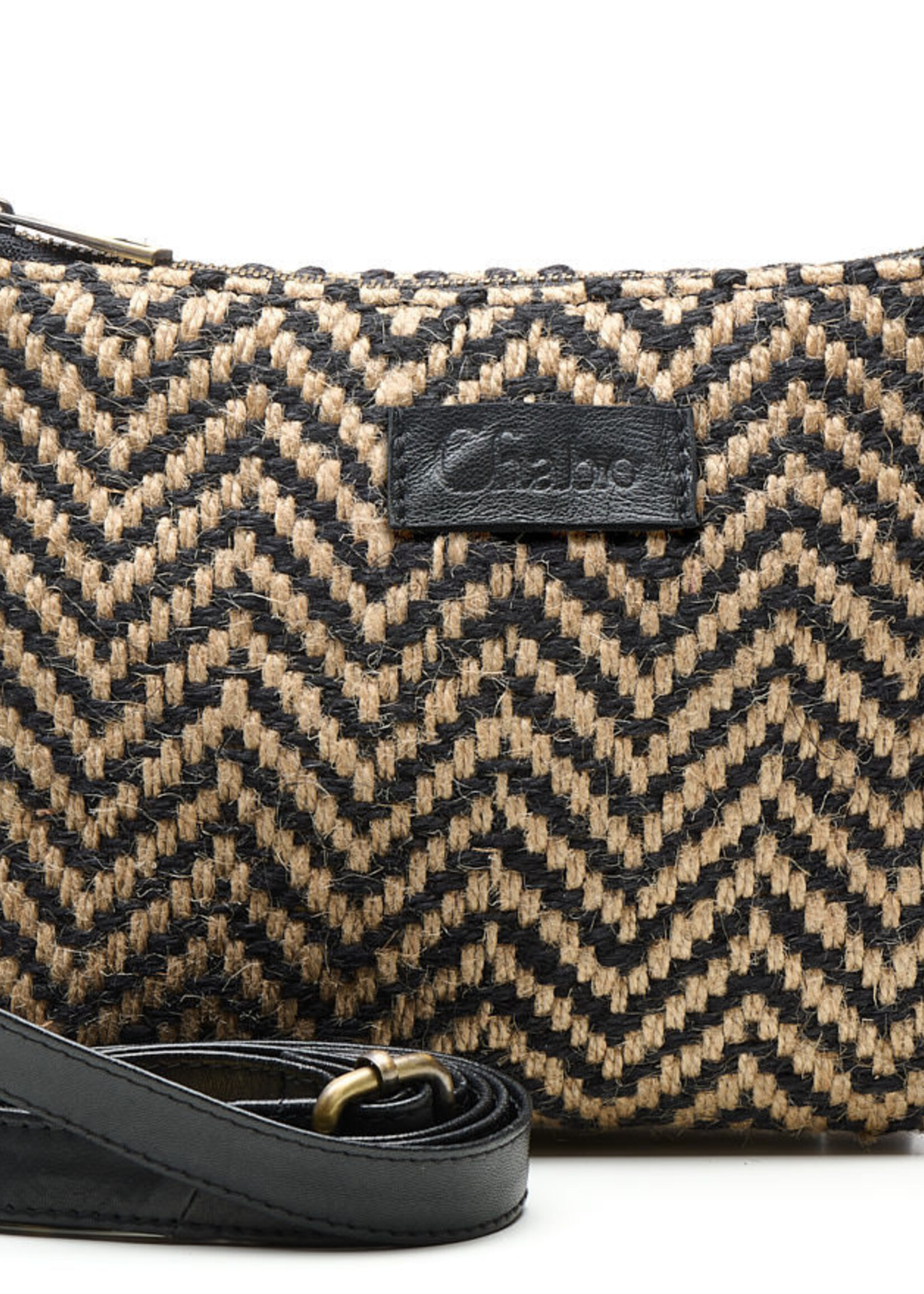 Chabo Crossbody Jaquard Romio - Black