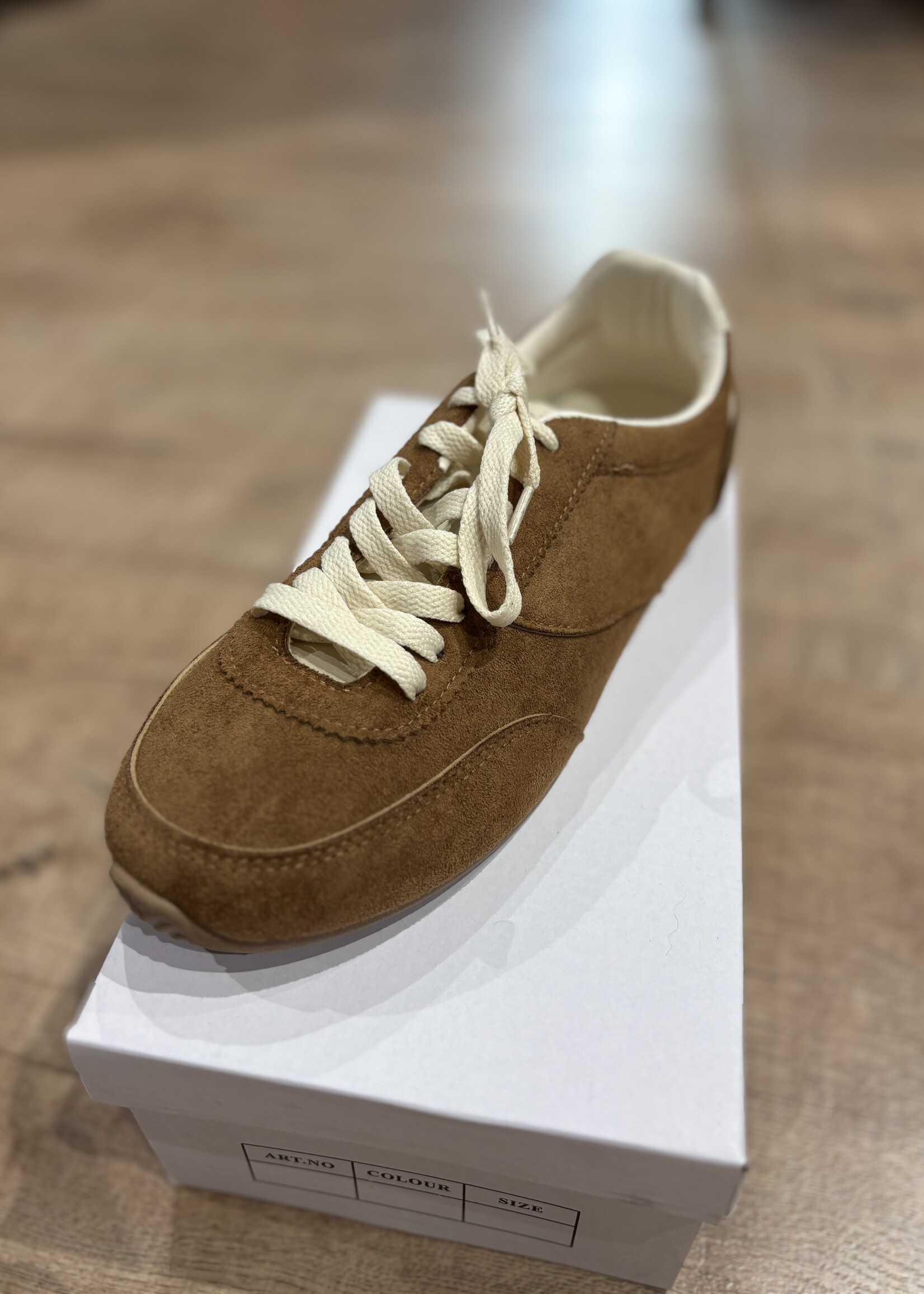 Sneaker Suedine - Camel
