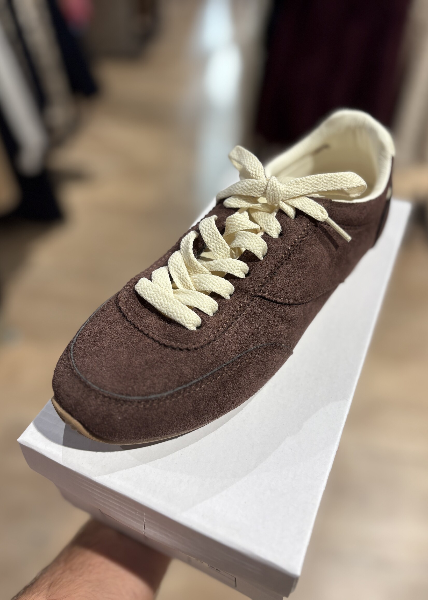 Sneaker Suedine - Bruin