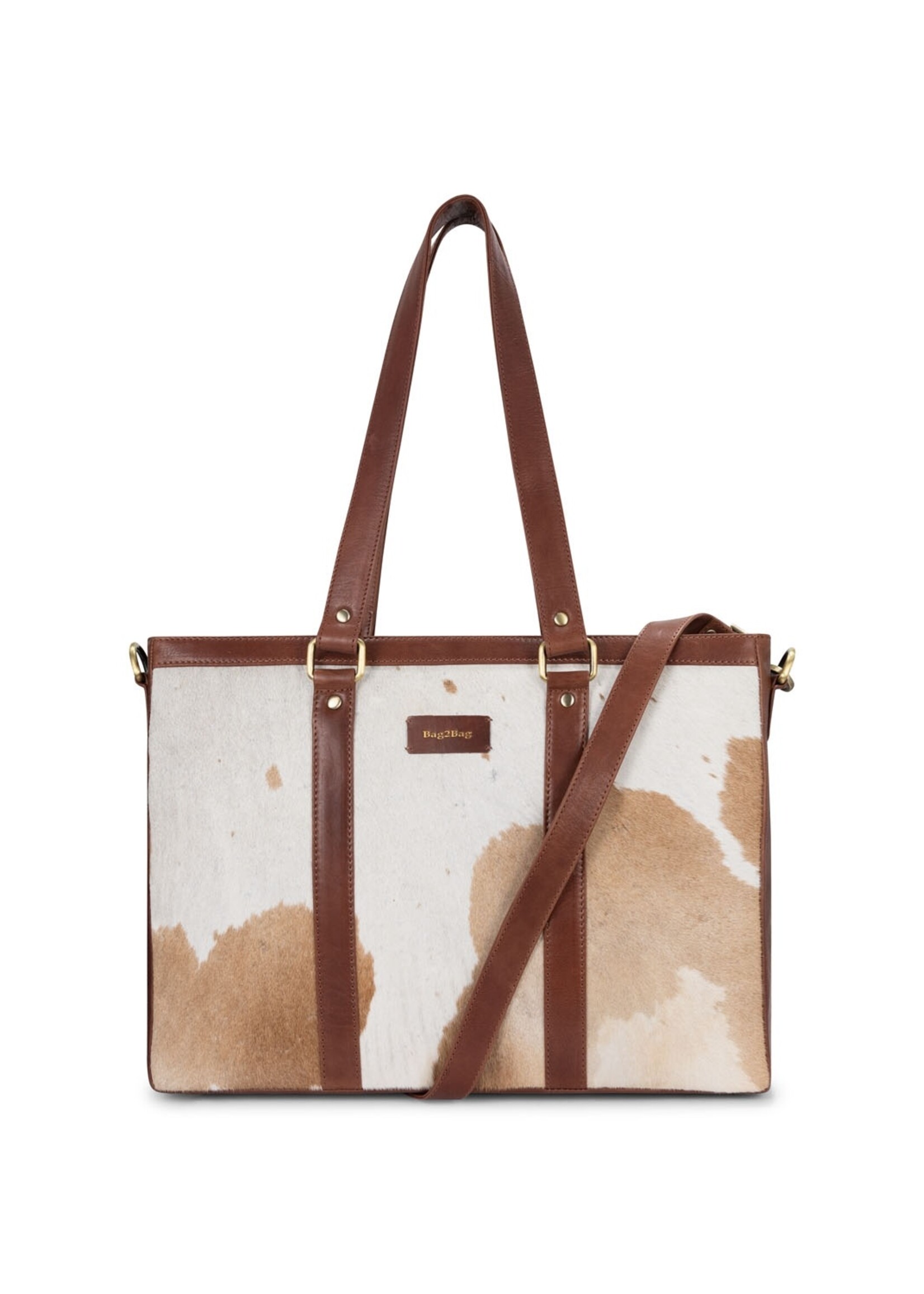 Bag2Bag Tas Lissabon - Cognac