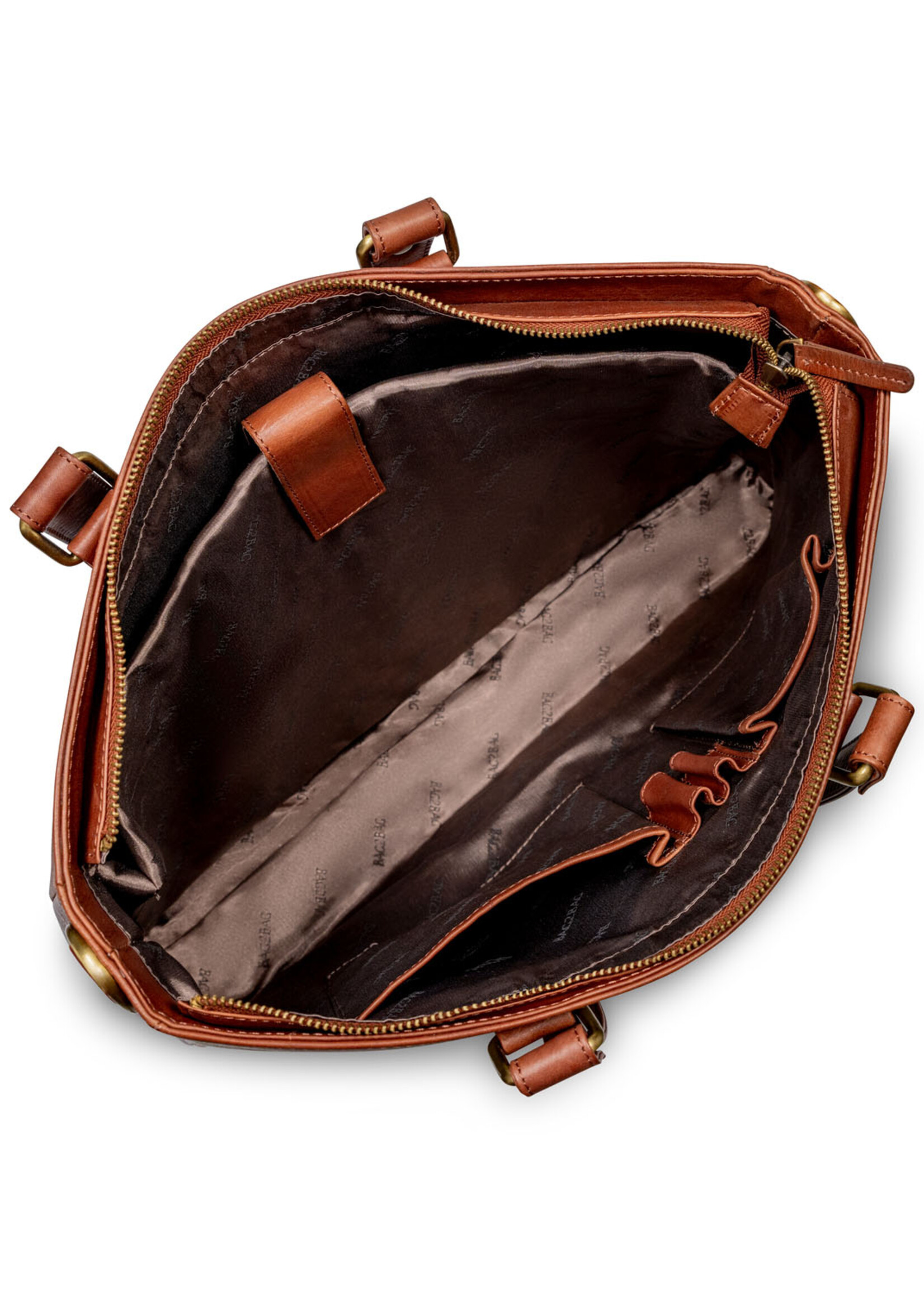 Bag2Bag Tas Lissabon - Cognac