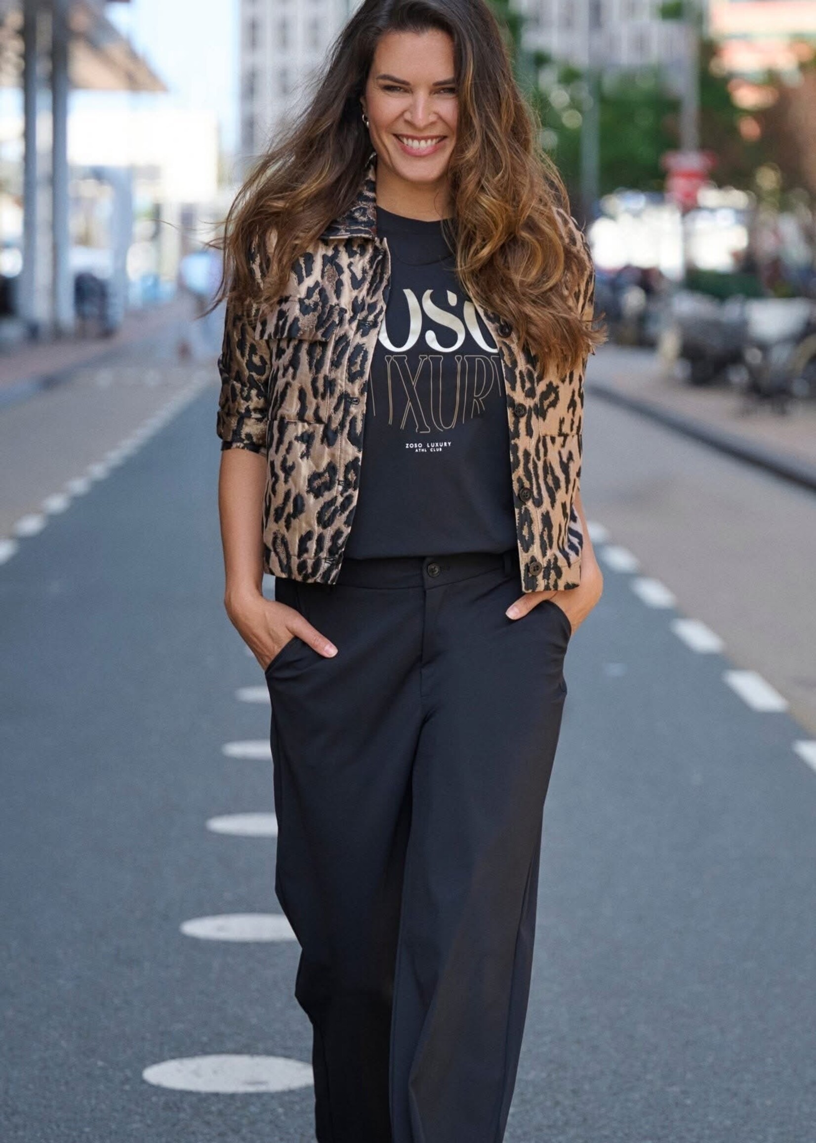 ZOSO Travel Broek Miriam - Black