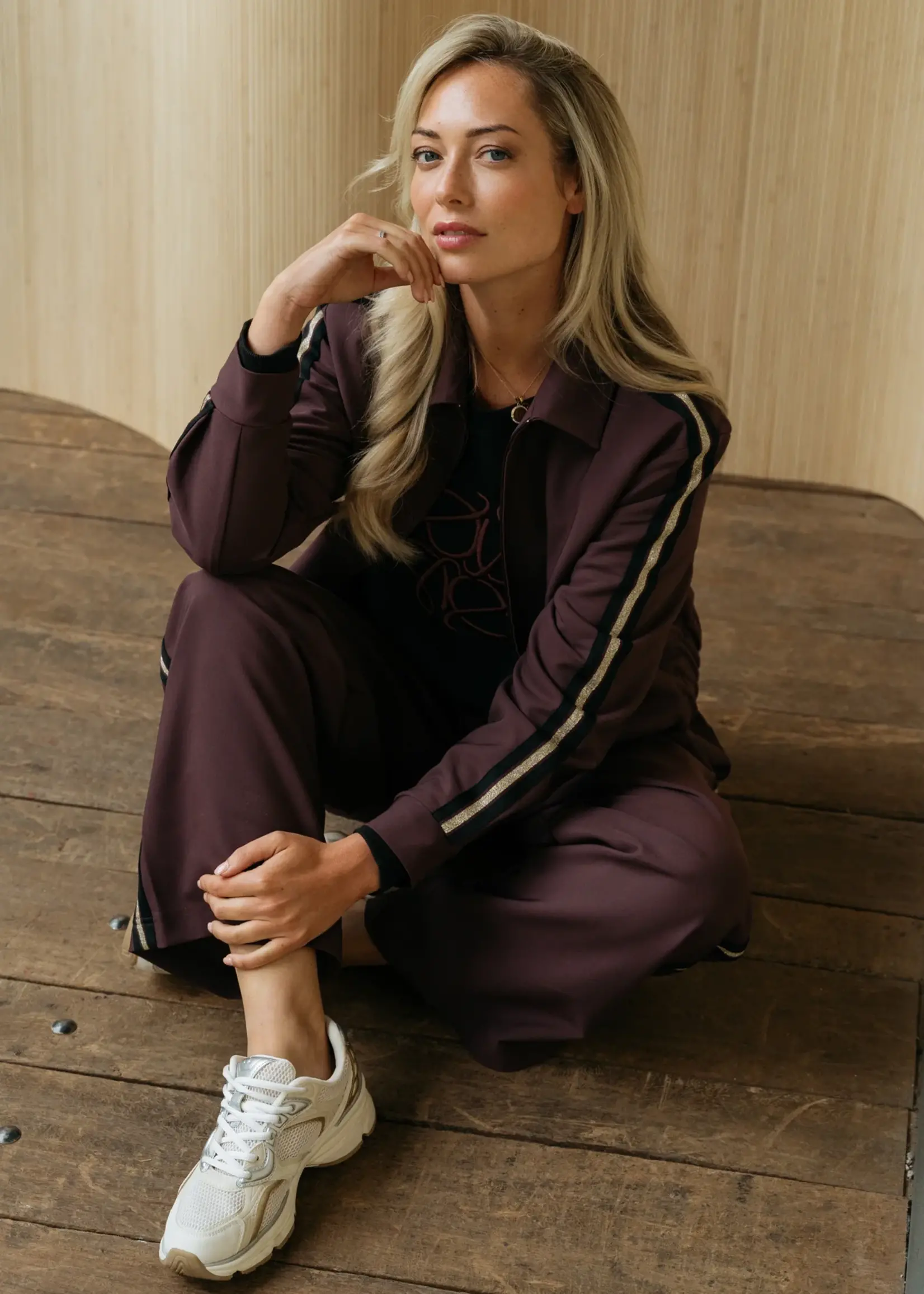 &Co Woman Jacket Faith - Aubergine