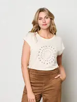 &Co Woman T-shirt Signy 100% Viscose - Beige