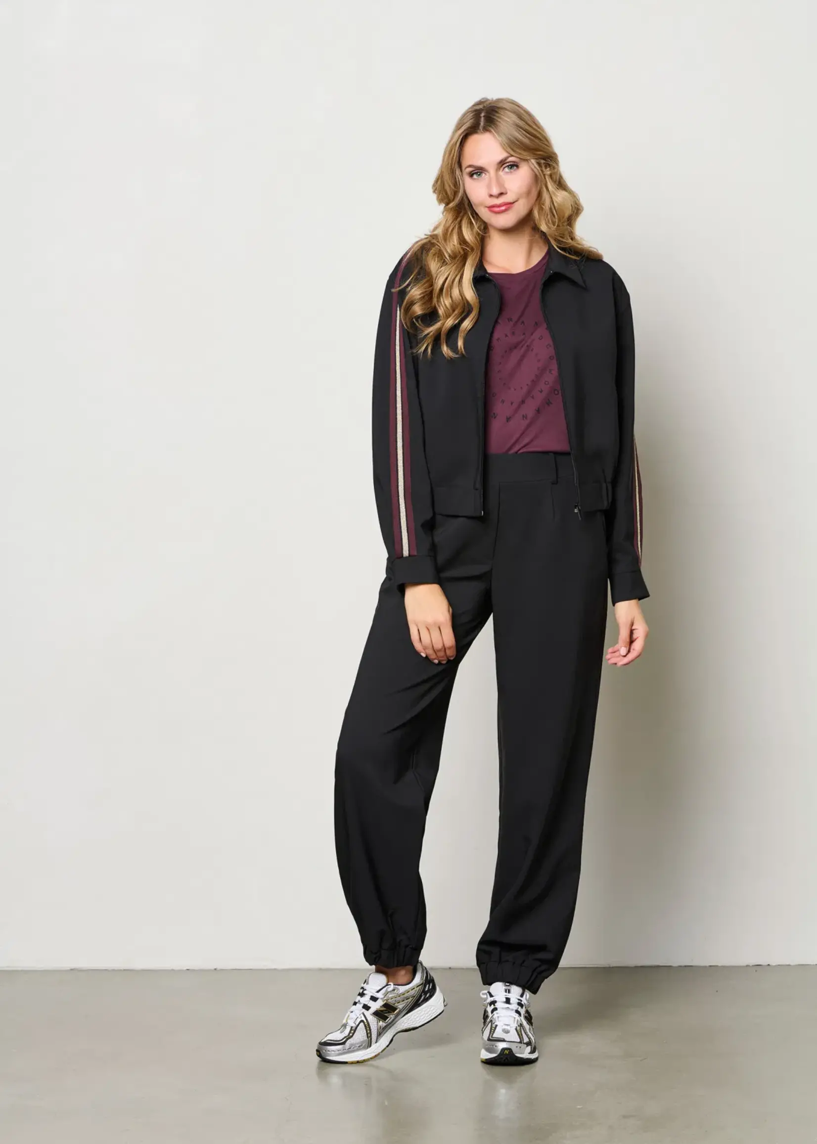&Co Woman Broek Fiona - Black