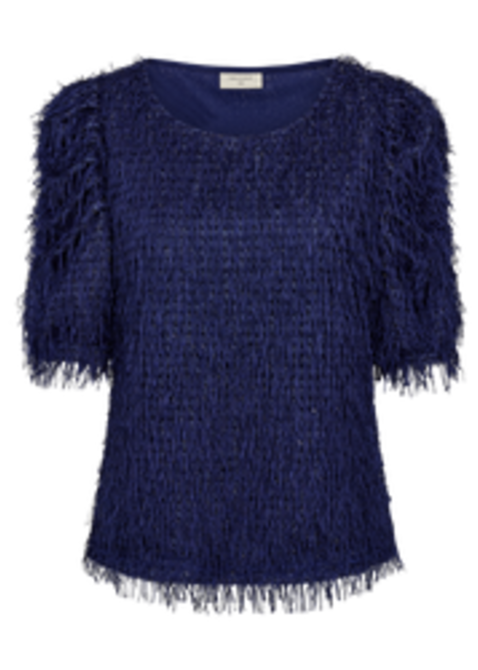 Freequent Blouse Marlin Fringe - Patriot Blue