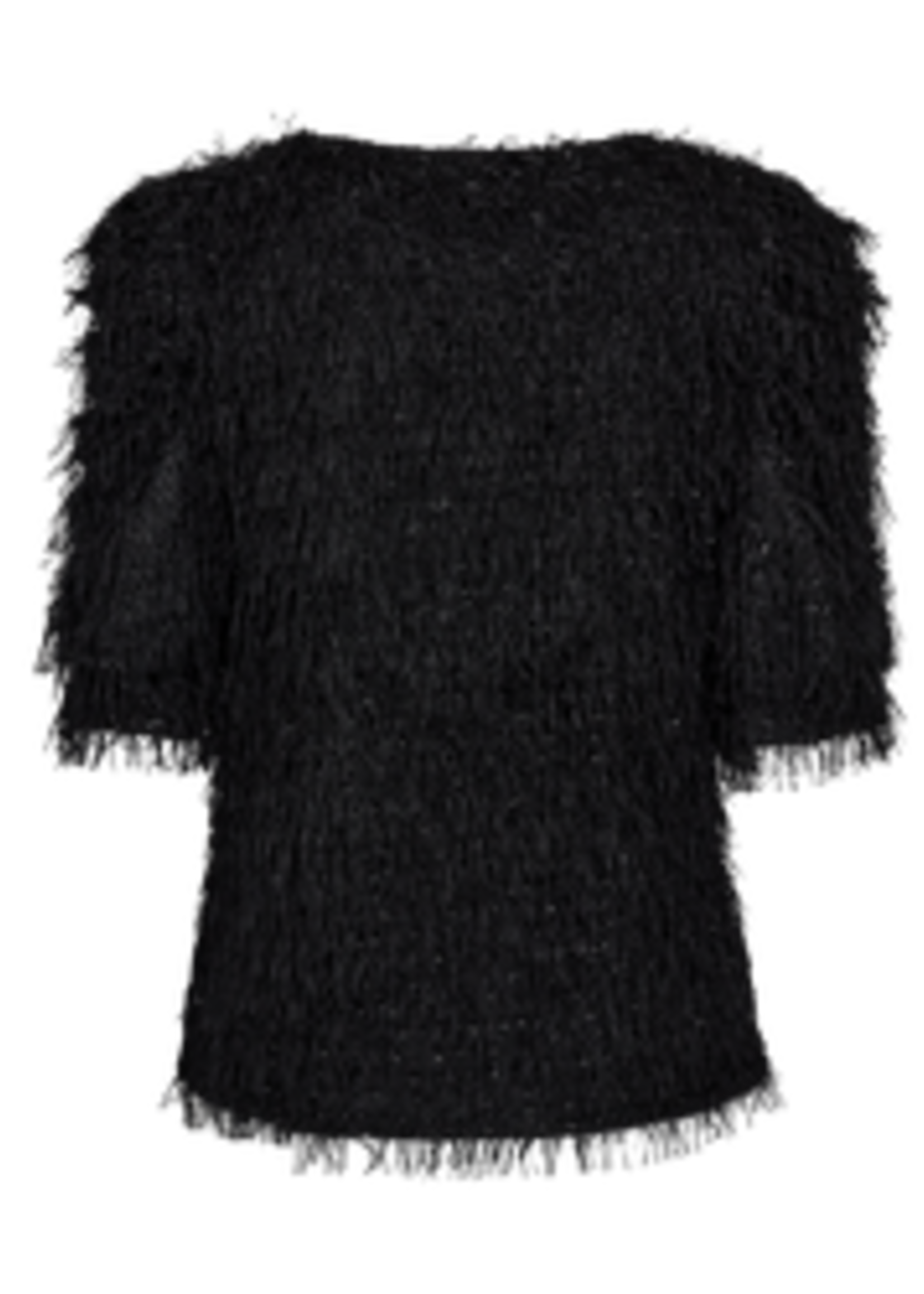 Freequent Blouse Marlin Fringe - Black