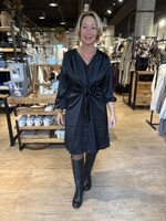 Freequent Dress Dove Sateen - Black