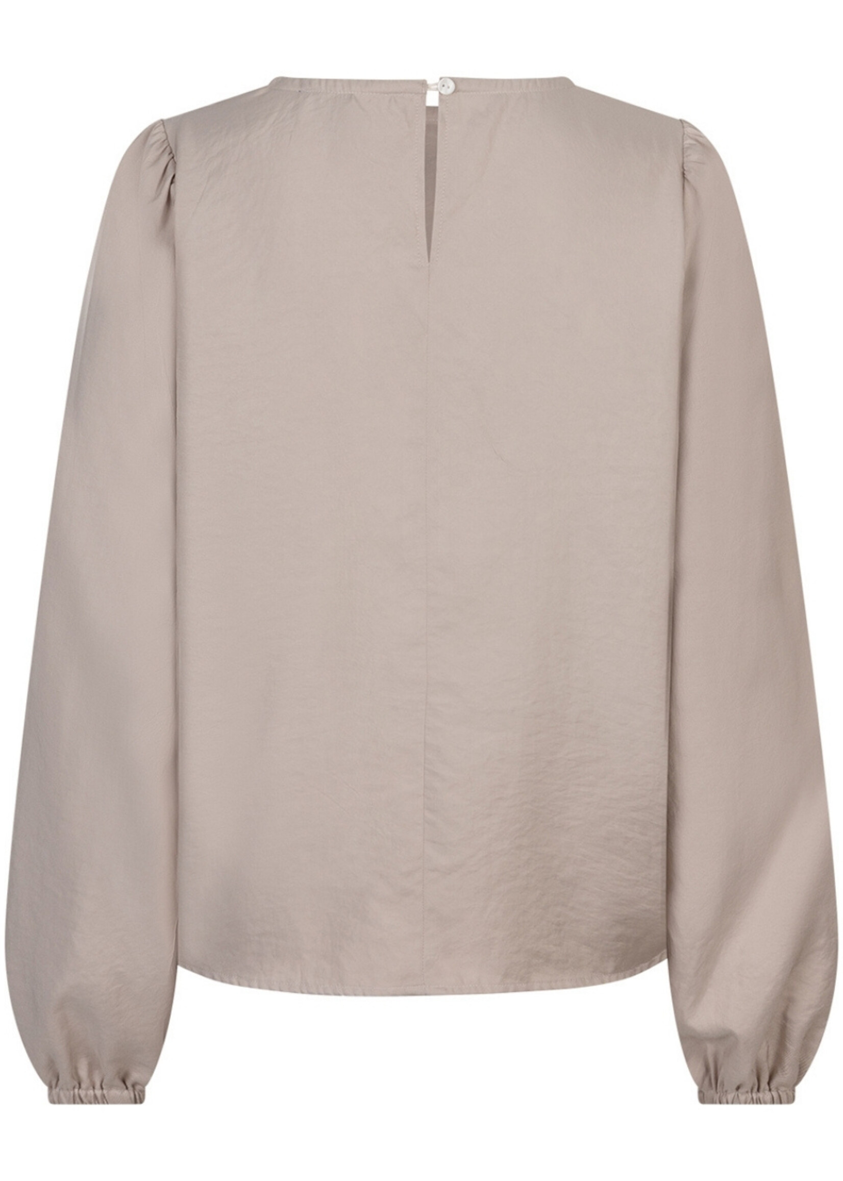 Red Button Shirt Esmee - Sparkle Latte