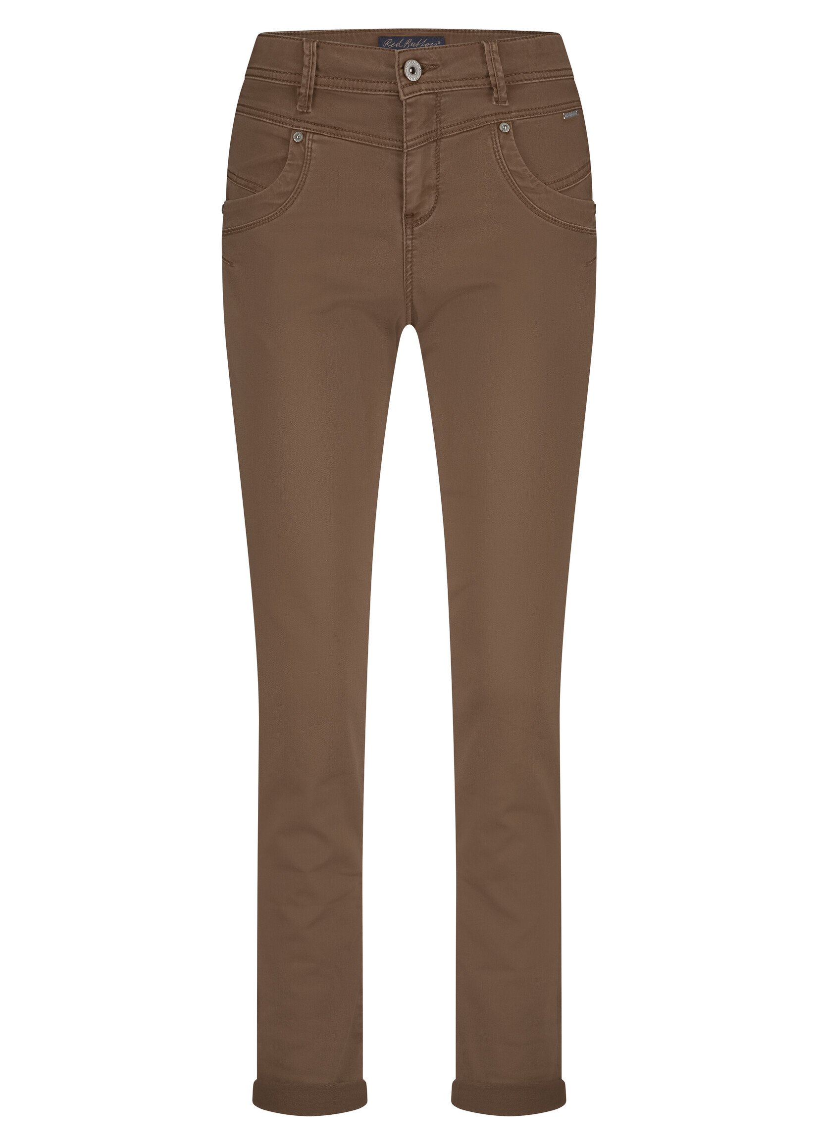 Red Button Broek Relax Jog - Mid Brown