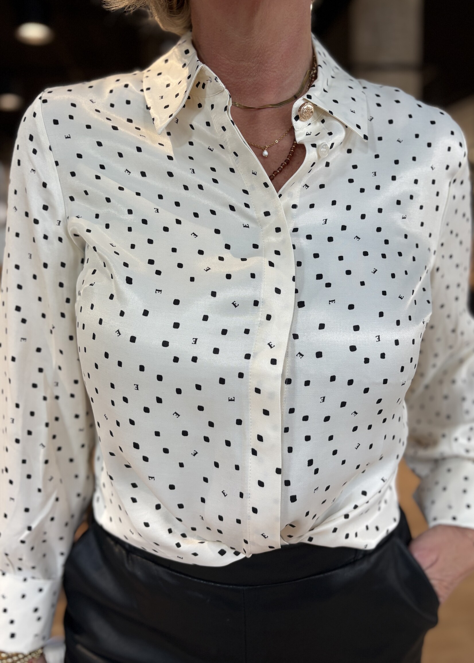 Elvira Blouse Amy - Dots Couture