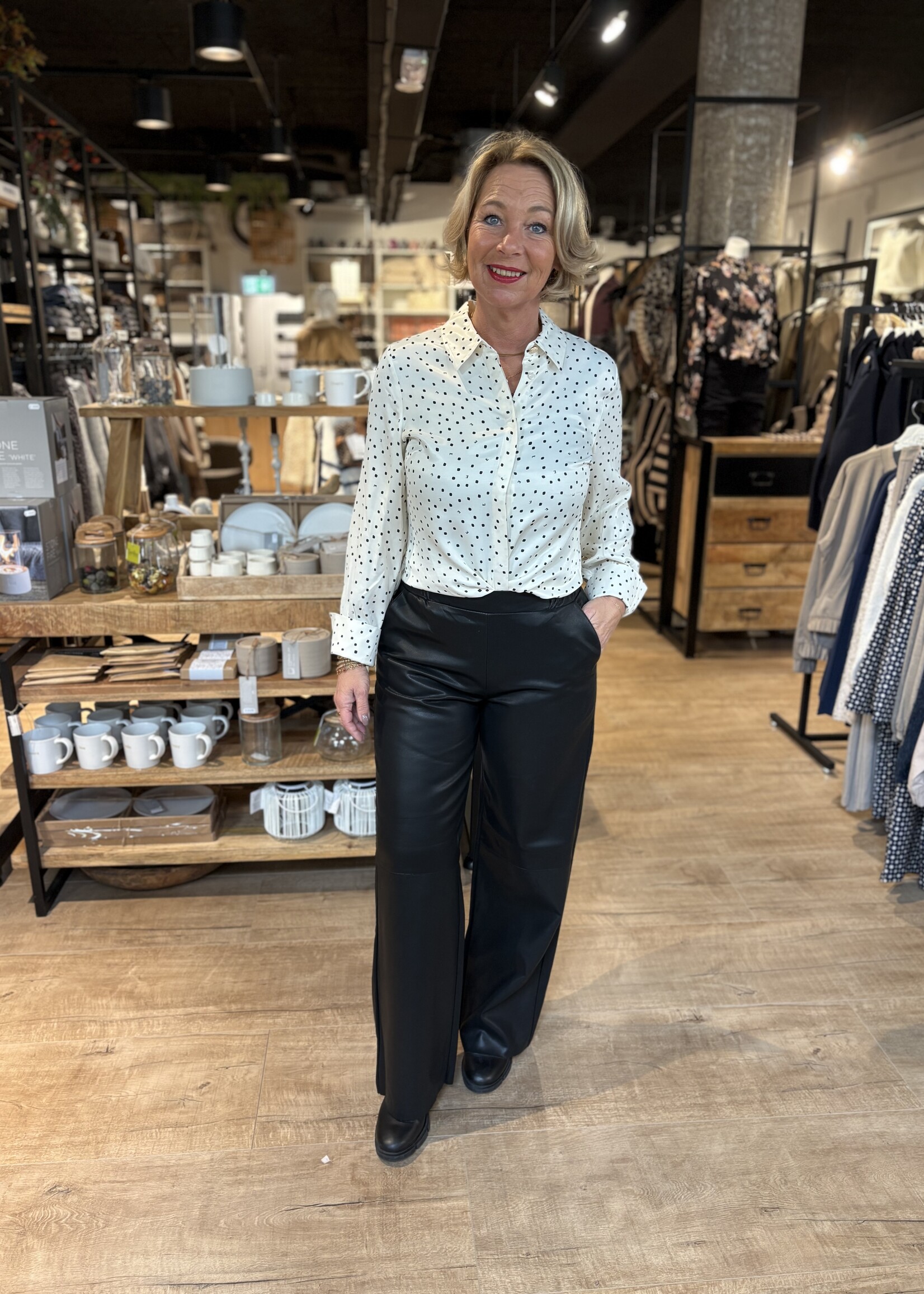 Elvira Blouse Amy - Dots Couture
