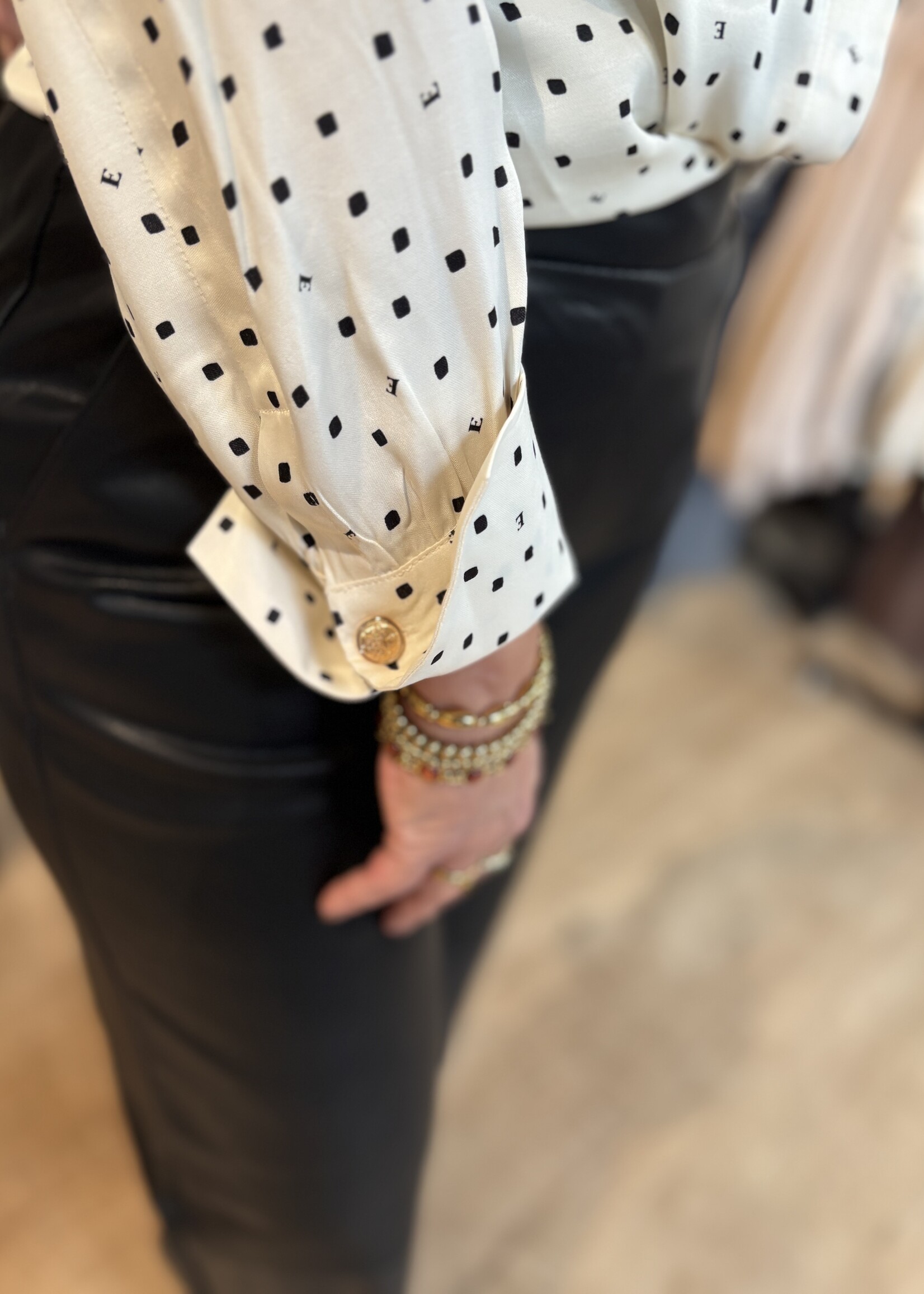 Elvira Blouse Amy - Dots Couture