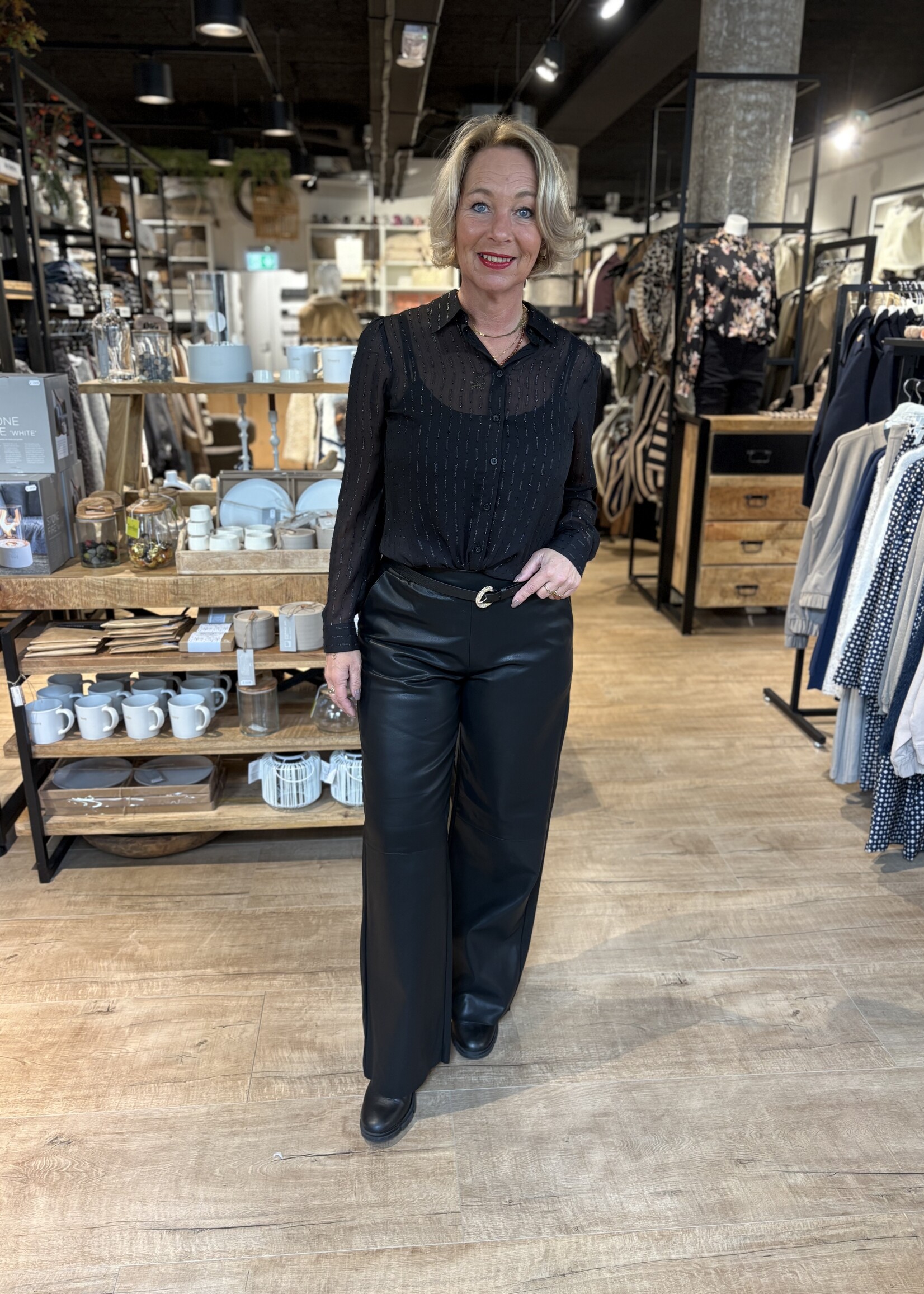 Elvira Blouse Bibi - Black