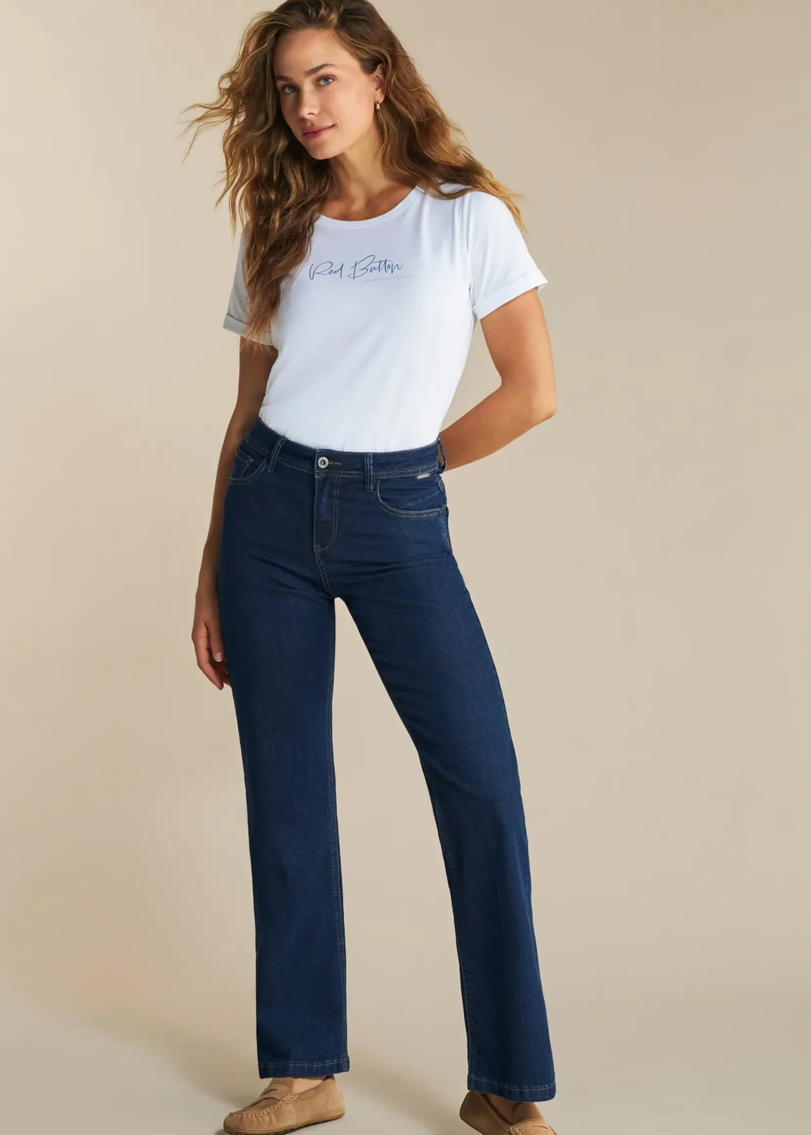 Red Button Broek Colette - Darkblue