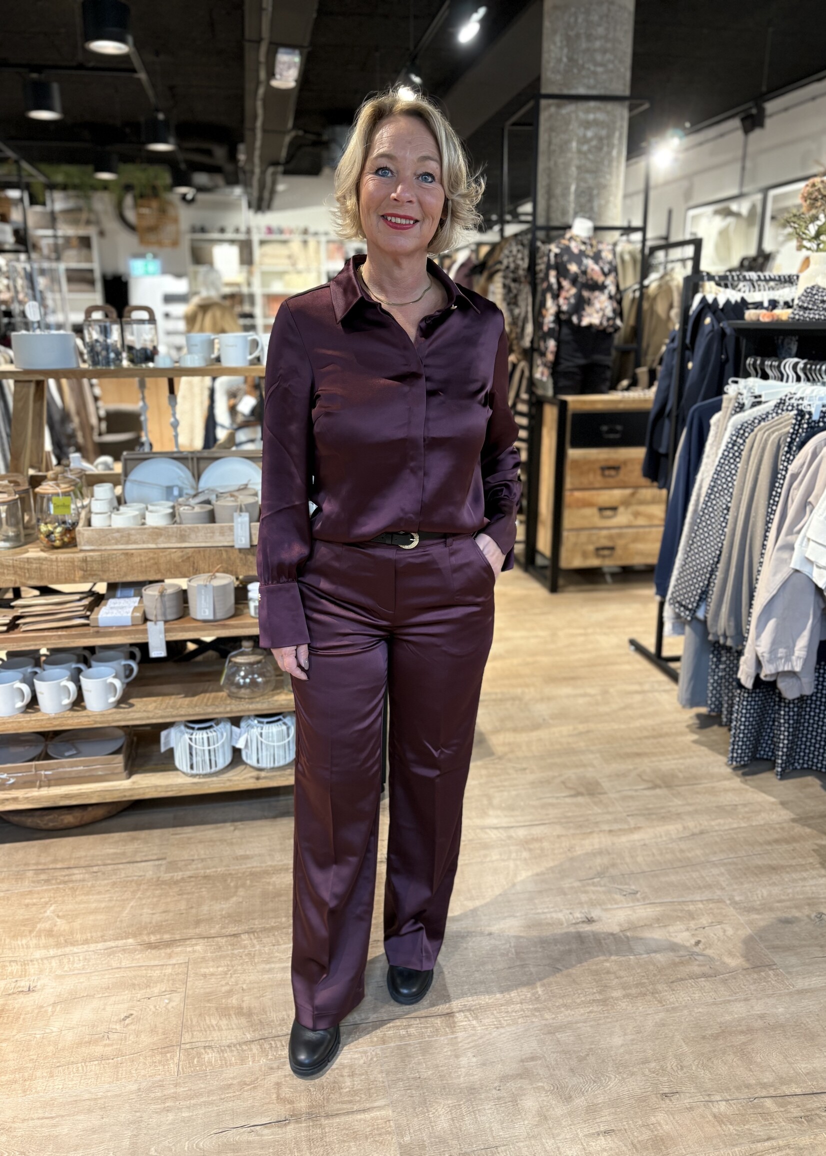 Elvira Broek Rosalie - Plum