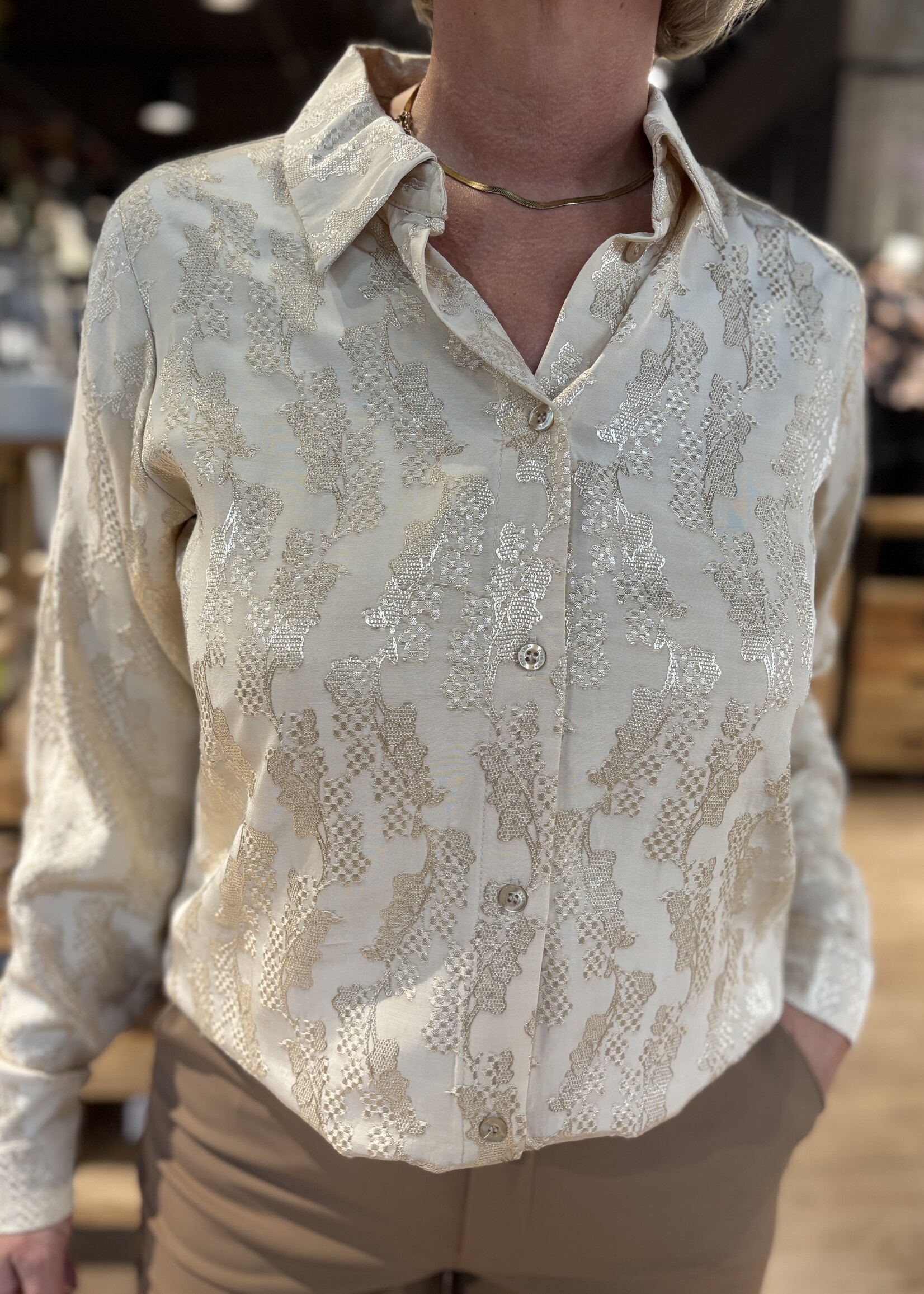 ZOSO Blouse Viscose Myrella - Sand