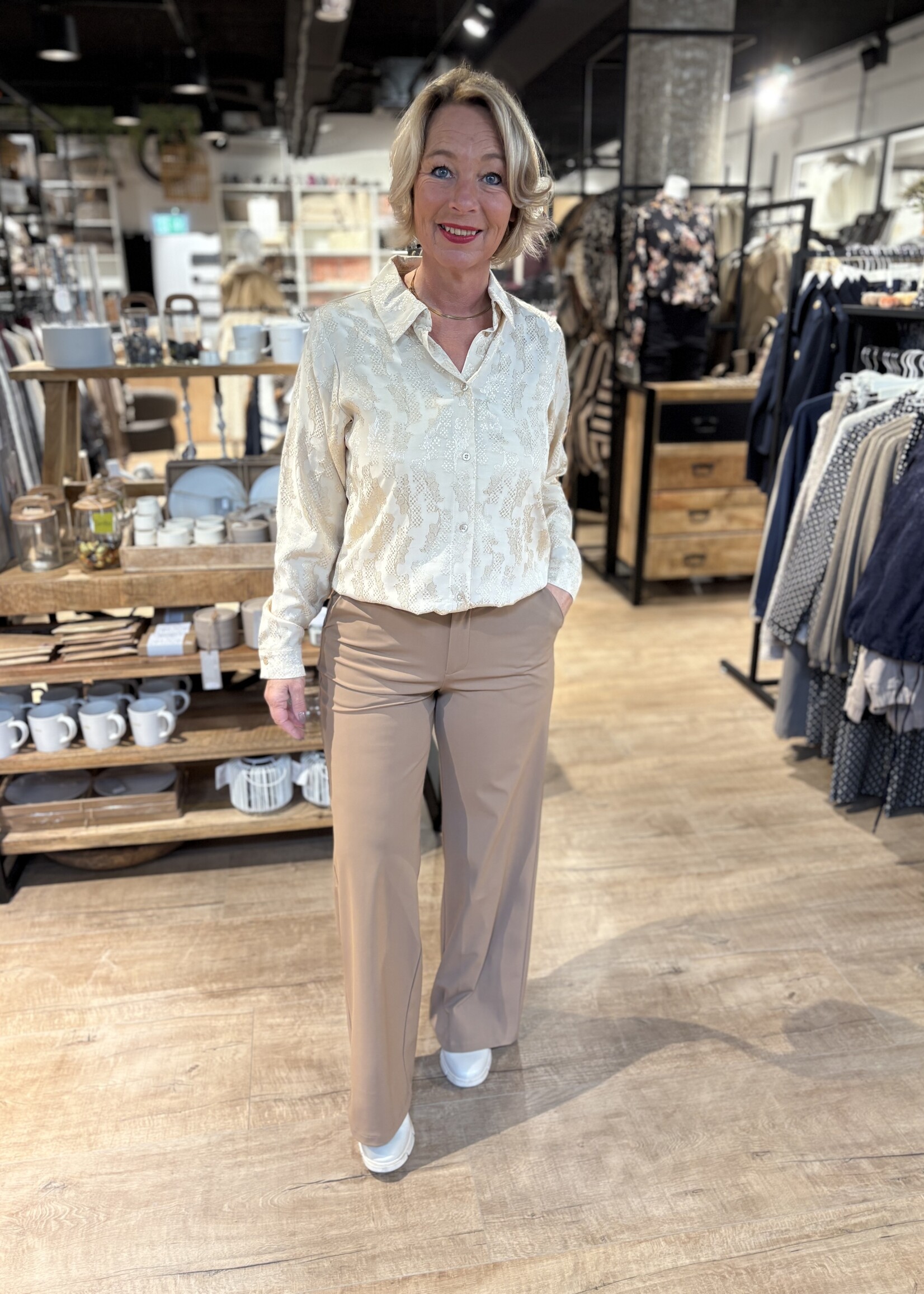 ZOSO Travel Pant Noura - Mocha