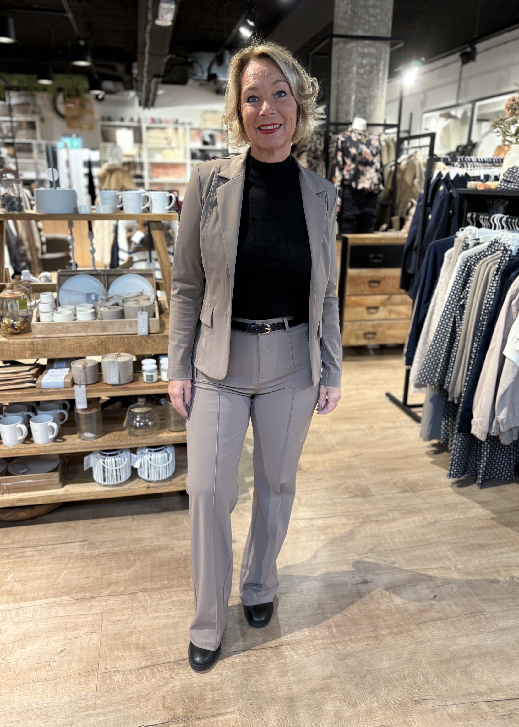 ZOSO Travel Jacket Chantal - Mocha