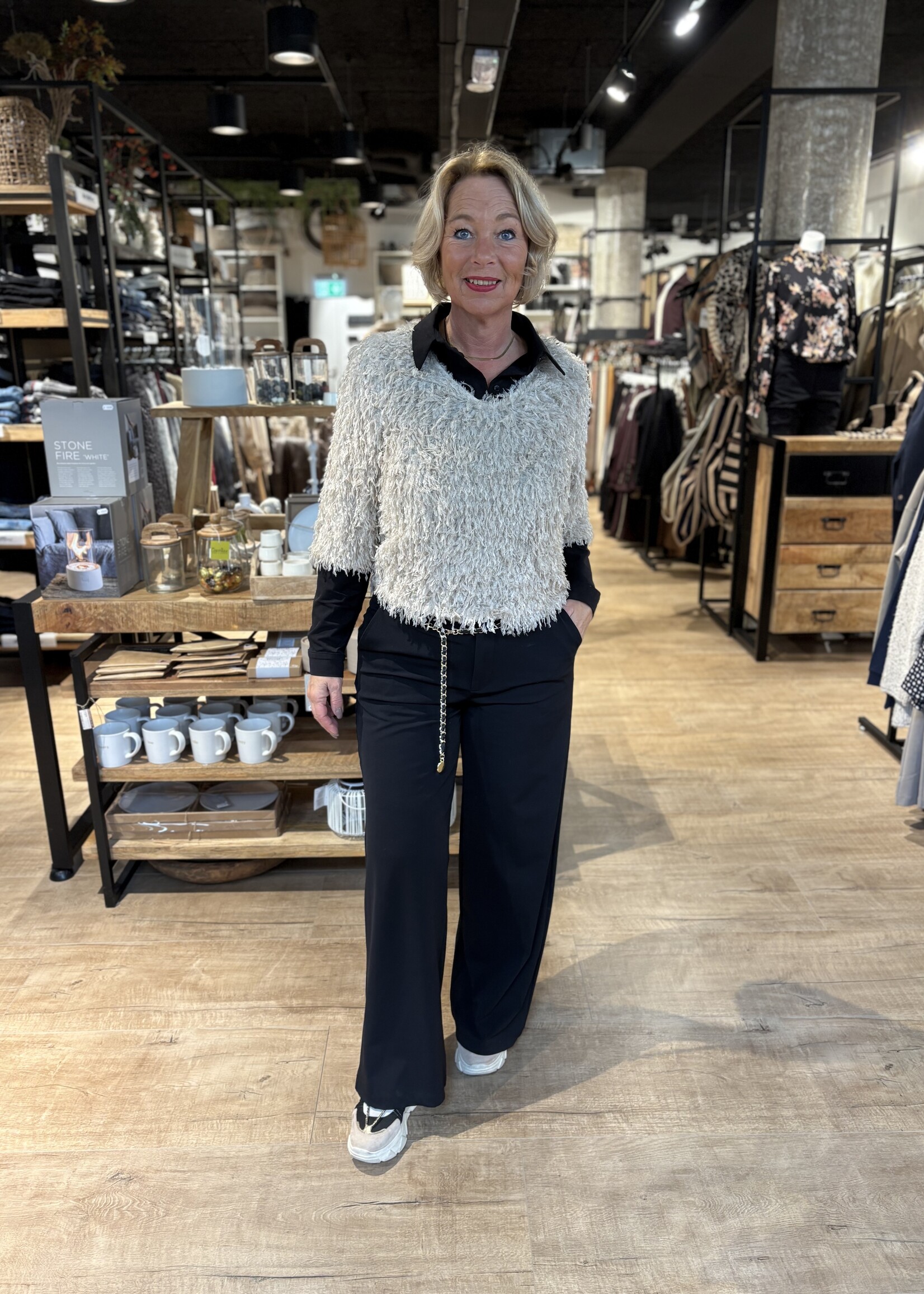 Freequent Blouse Nola - Moonbeam