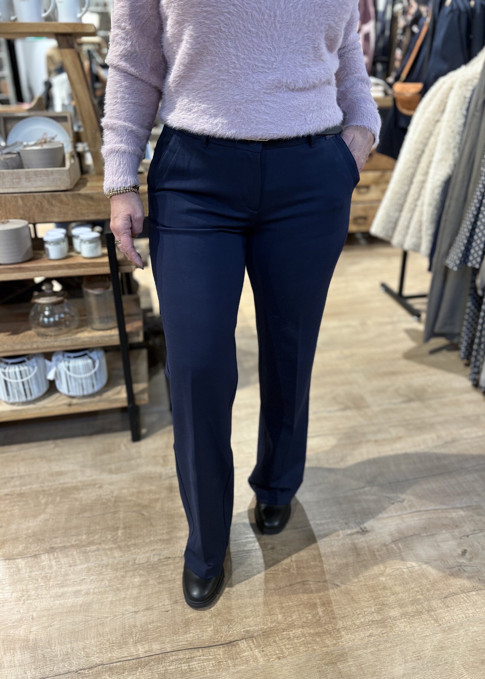 Red Button Broek Colette Punta Elastic - Indigo Blue