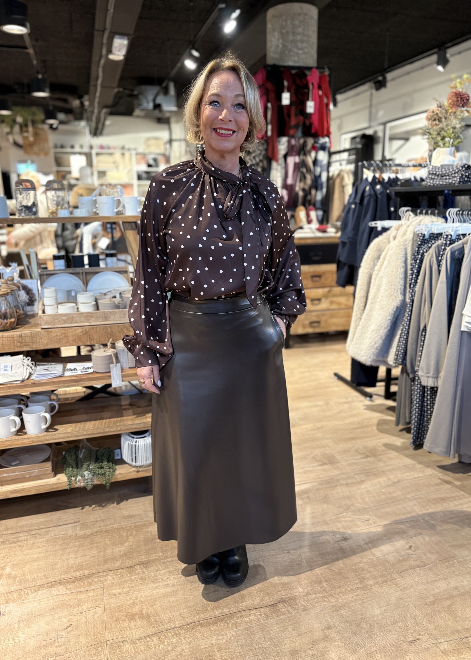 Rok Leatherlook - Choco