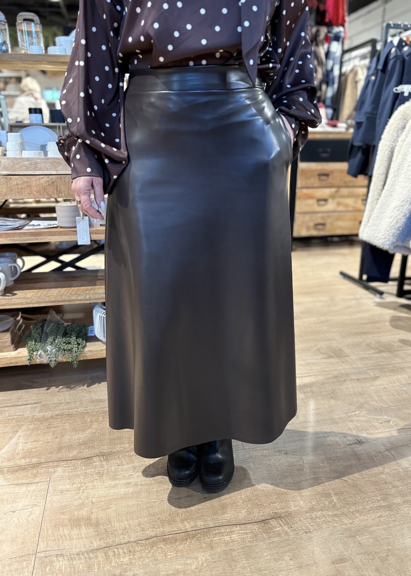 Rok Leatherlook - Choco