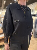 Bei ut Maril & Bei d'r Lars Trui Strik - Zwart (one size)