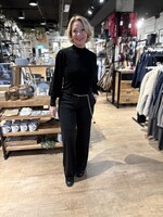 Freequent Broek Nanni Wide Leg - Zwart