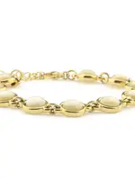 QOSS Armband Lois Goud - Creme